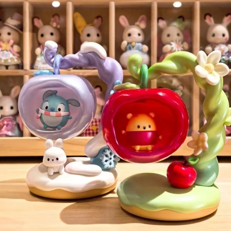 رائجة البيع الأصلي Ufufy أبل أرض الخيال سلسلة صندوق أعمى لطيف الحلي شخصيات كرتونية صندوق غامض اللعب هدايا عيد الميلاد