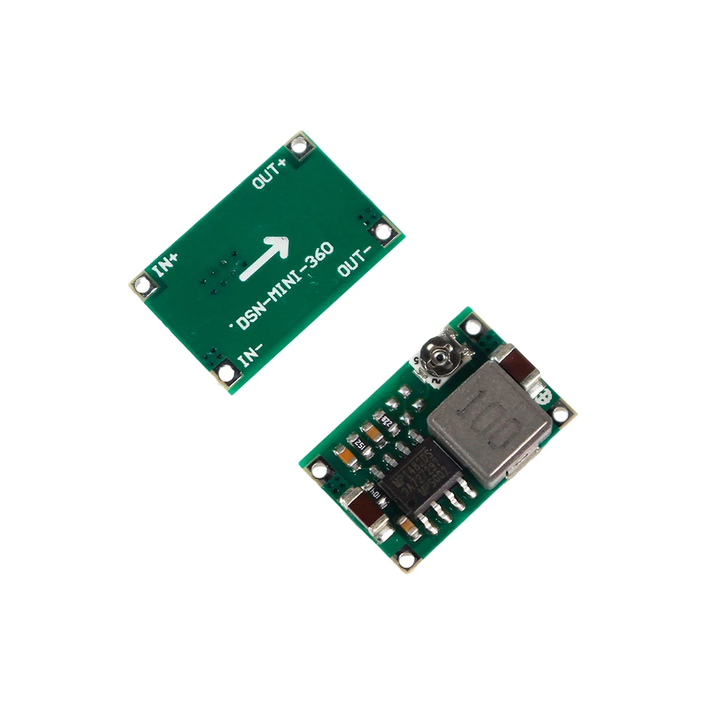 5/10PCS RC Airplane Module Mini360 DC-DC Buck Converter Step Down Module 4.75V-23V To 1V-17V Mini-360 Ultra-small Supply Module