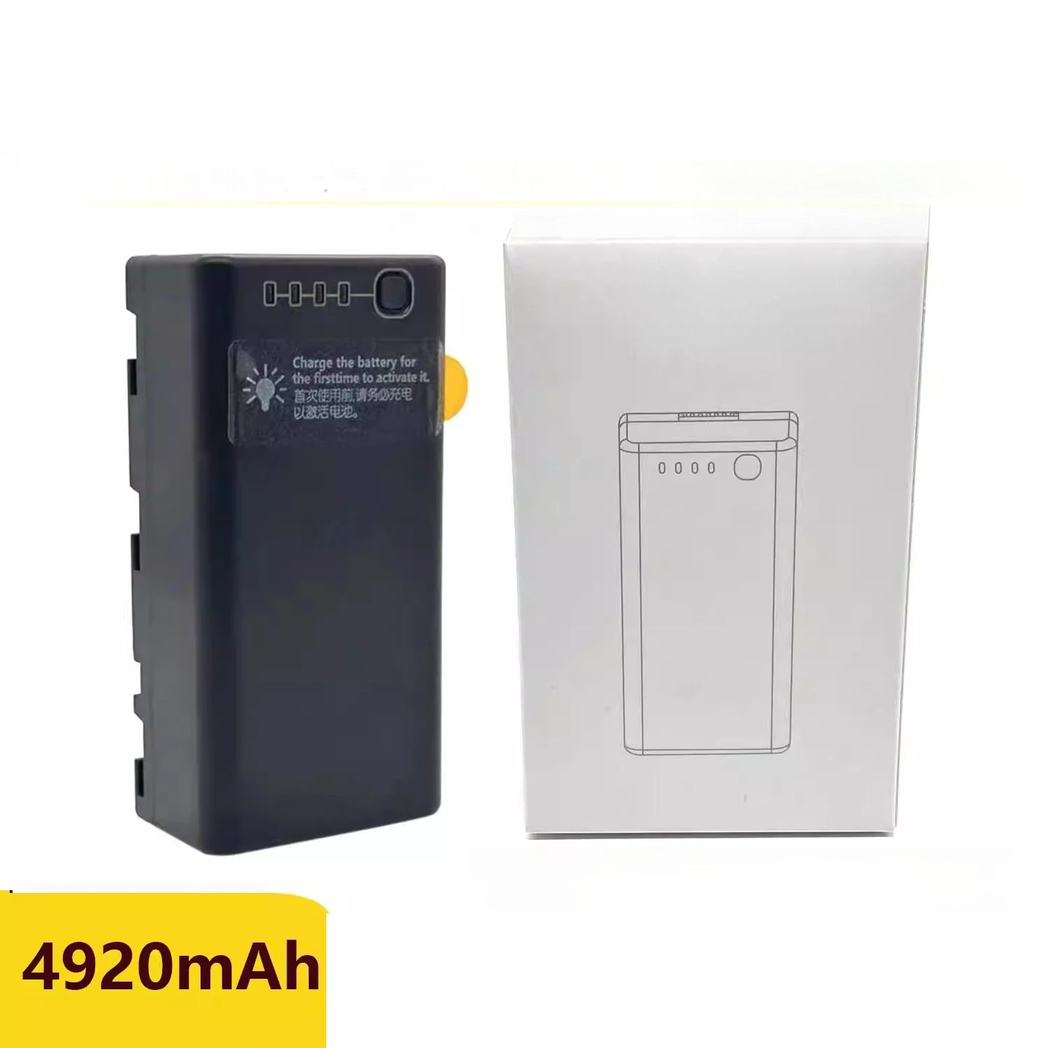 

Для пульта дистанционного управления DJI WB37, внешний аккумулятор для пультов Genie 4RTK T60T50T25T20T30, 4920 мАч