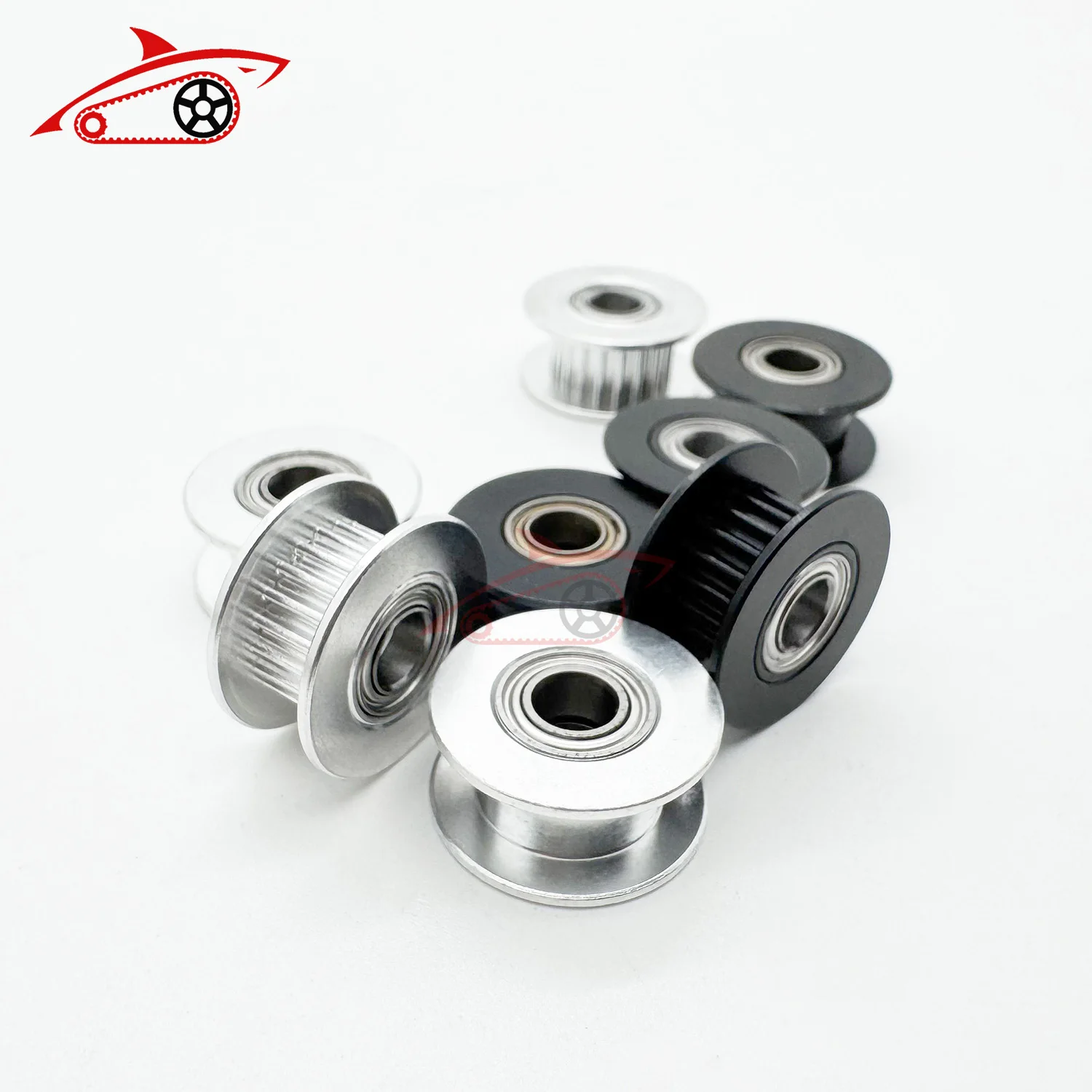 16Teeth 20Teeth 2GT Idler Timing Pulley Bore 3/4/5mm Width 6 10 15mm GT2 Synchronous Belt 3D Printer CNC Parts Idler 2M 16T 20T