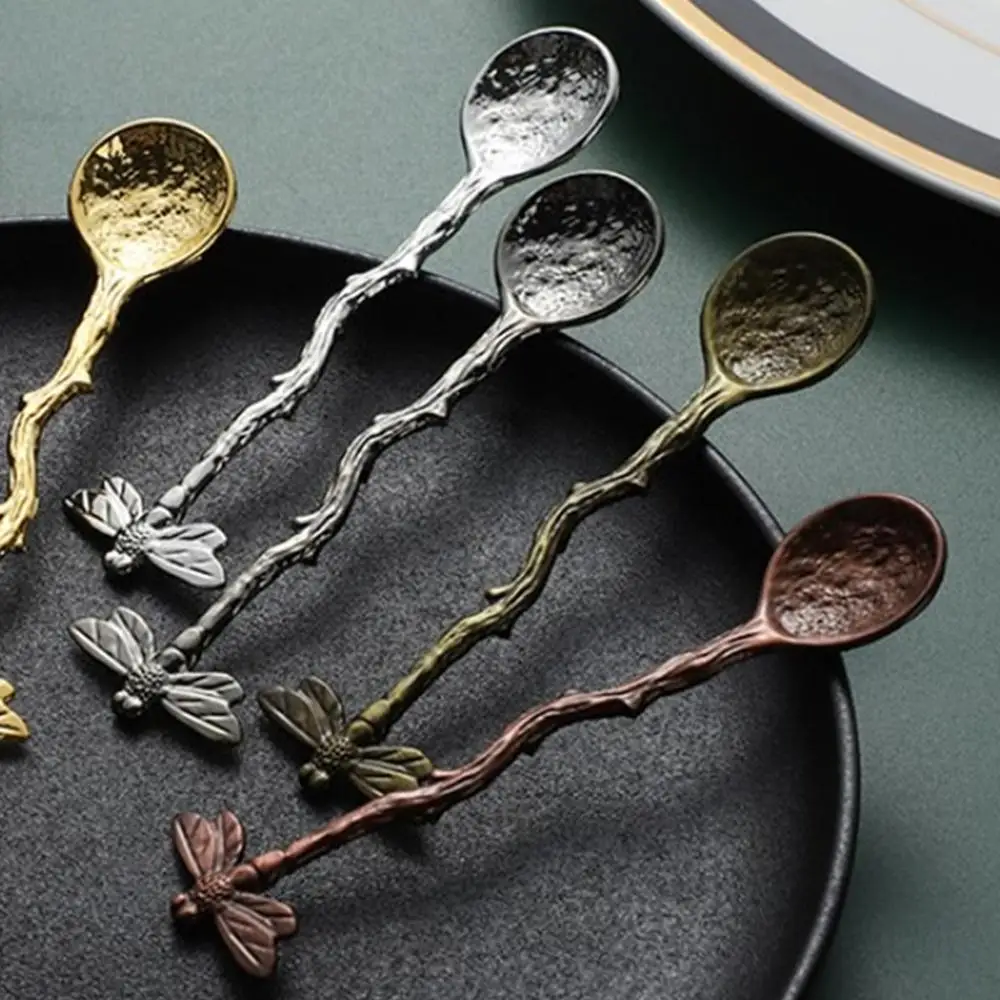 1/3/5PCS Mixing Spoon Durable Thickened Material About 12 Grams 11*2.3cm Coffee Spoon Dessert Spoon Comfortable Grip