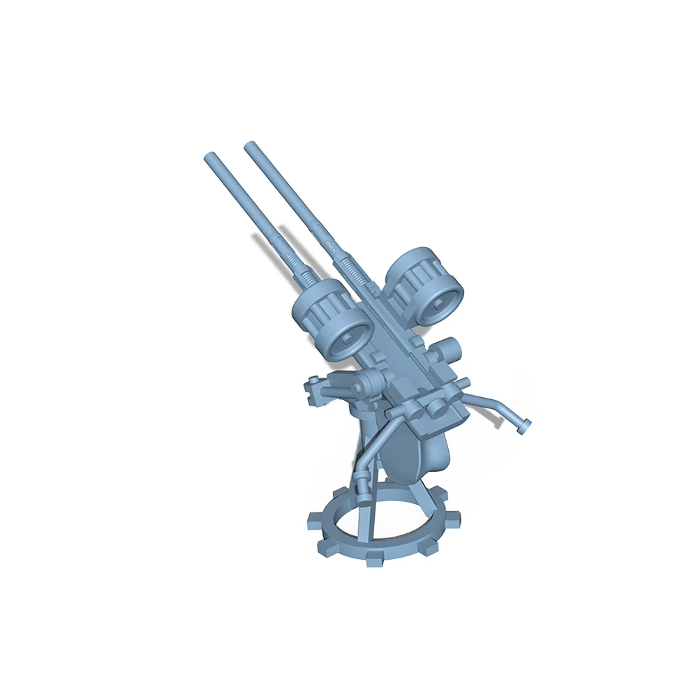 

Yao's Studio LY208A 1/144 1/200 1/350 1/700 Смола с 3D-печатью Второй мировой войны USN Twin Oeron Cannon Type A