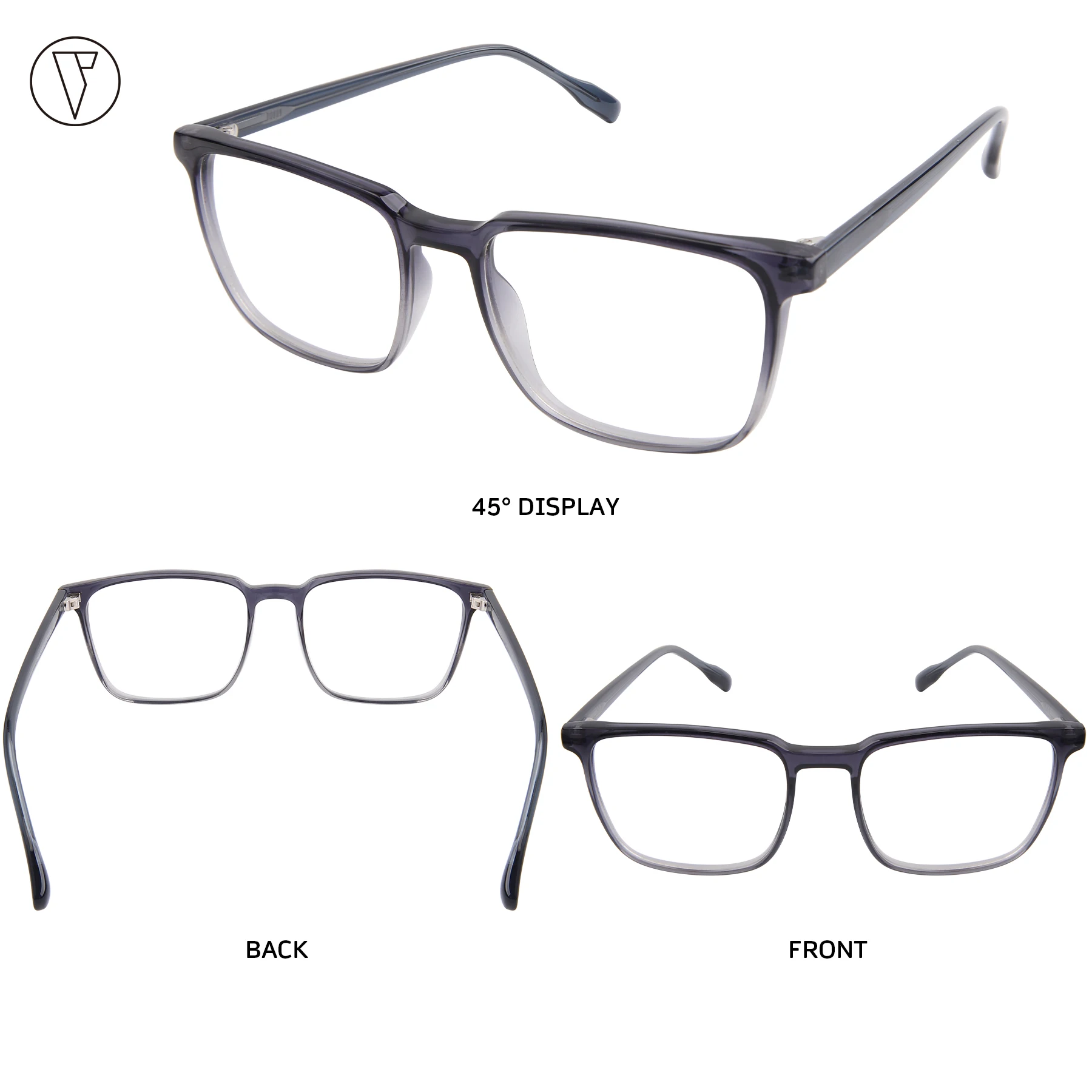 نظارات شمسية/نظارات طبية مخصصة من ONDEX، عدسات مستقطبة أنيقة UV400، عدسة فوتوكروميك، طاقة شخصية-1.00 إلى-8.50