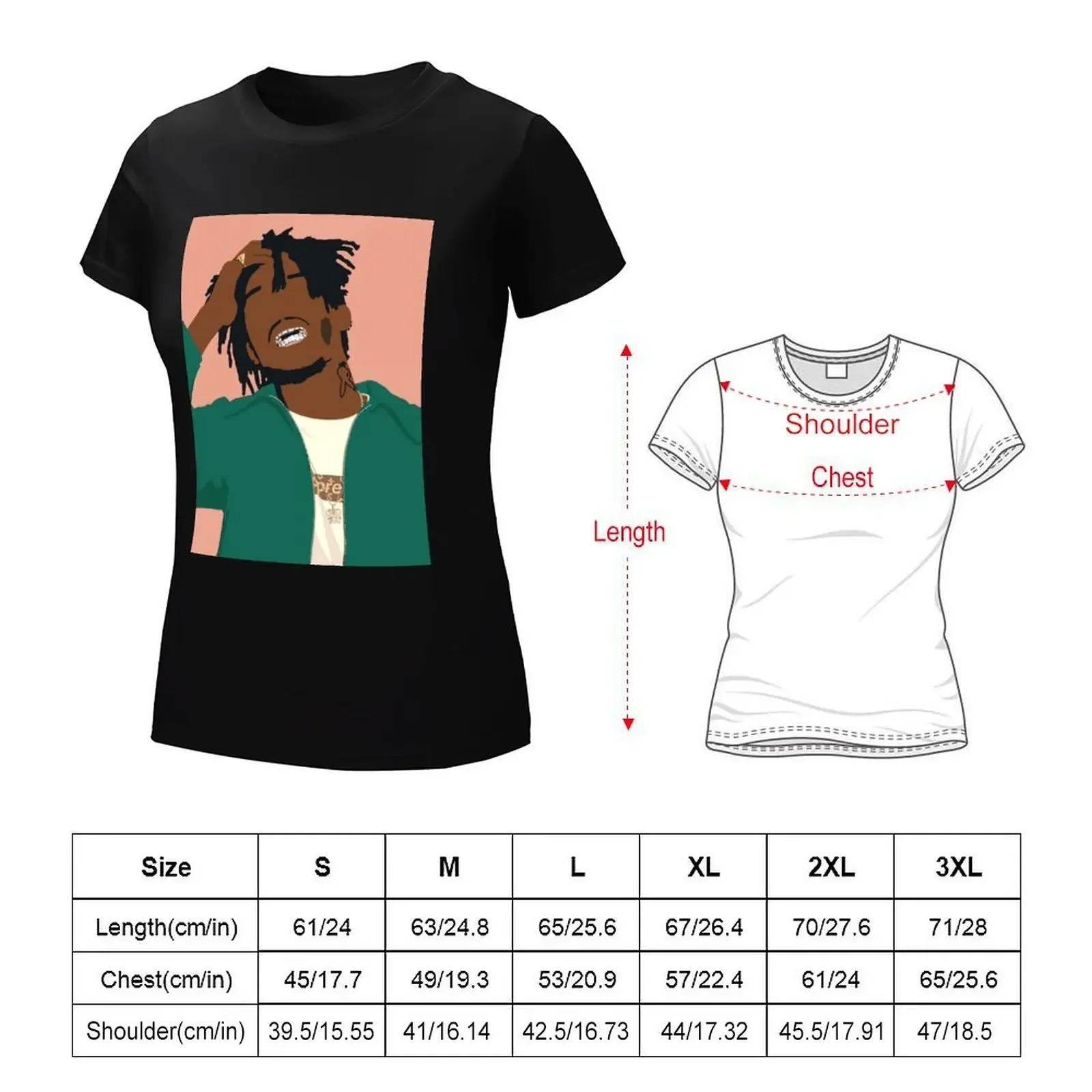 Playboi Carti T-Shirt korean fashion heavyweights hippie clothes graphics t shirts for Womens