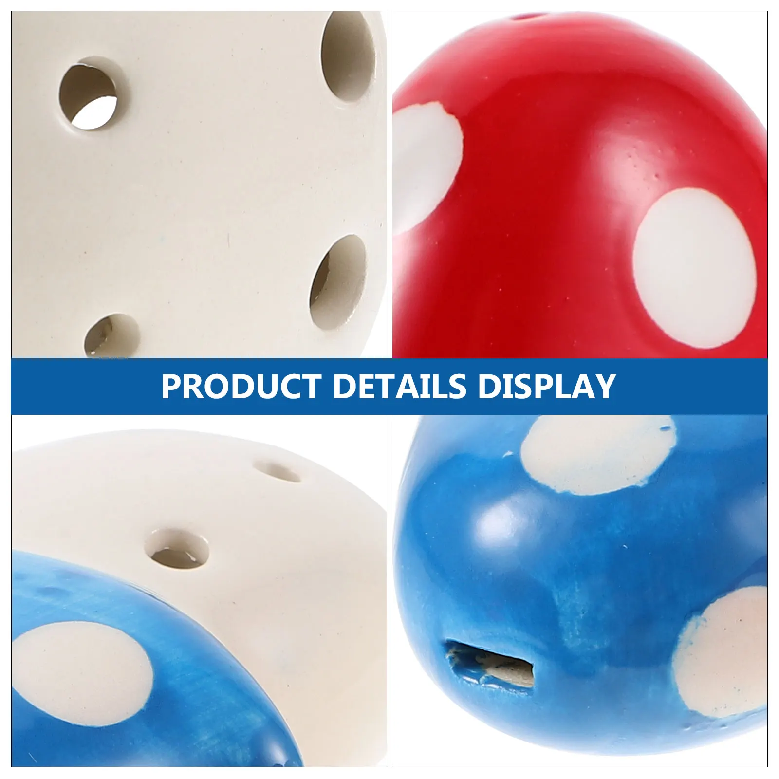 

2Pcs 6-Hole Ocarina Mushroom Shape Beginner Music Instruments for Kids Ocarina Wind Instrument Practice Ethnic Instrument