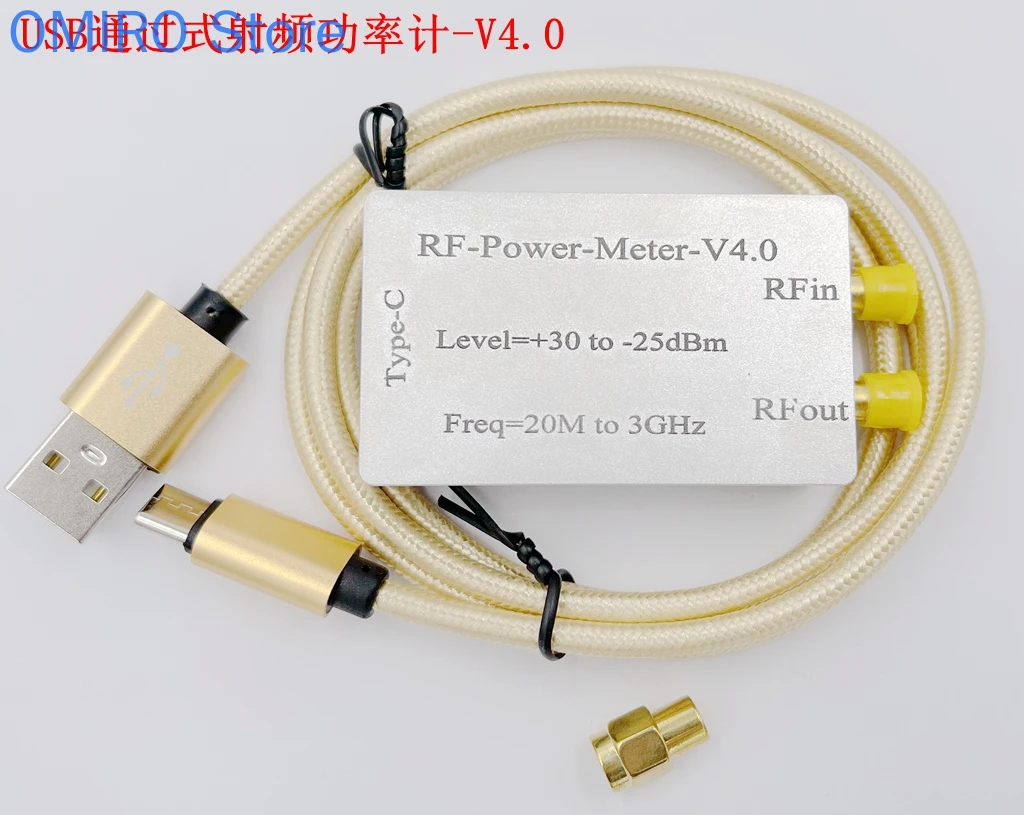 USB Pass Durch RF Power Meter (rf-power-meter-v4.0) RF Power Meter