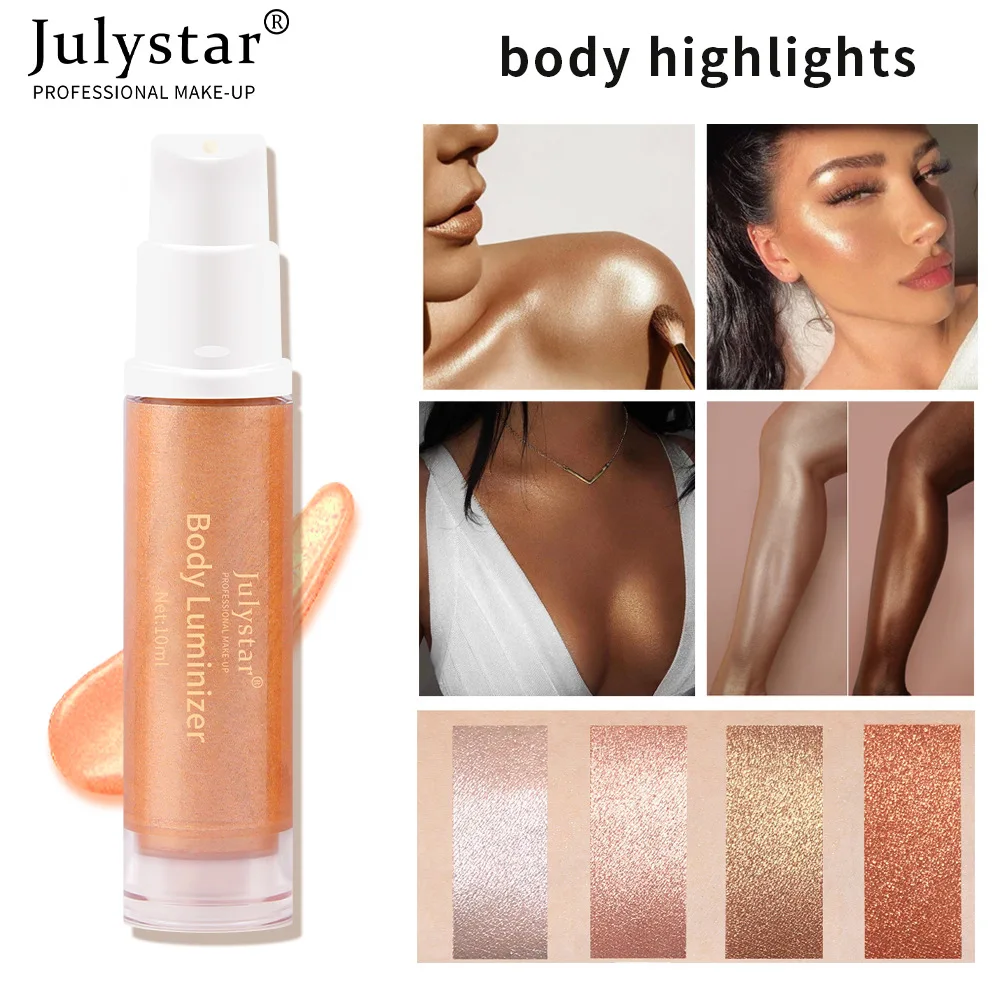 Julystar Concealer Full Body Concealer High Gloss Skin Body Milk Female Makeup Cosmetics Sexy Beach Body Milk Brighten The Skin