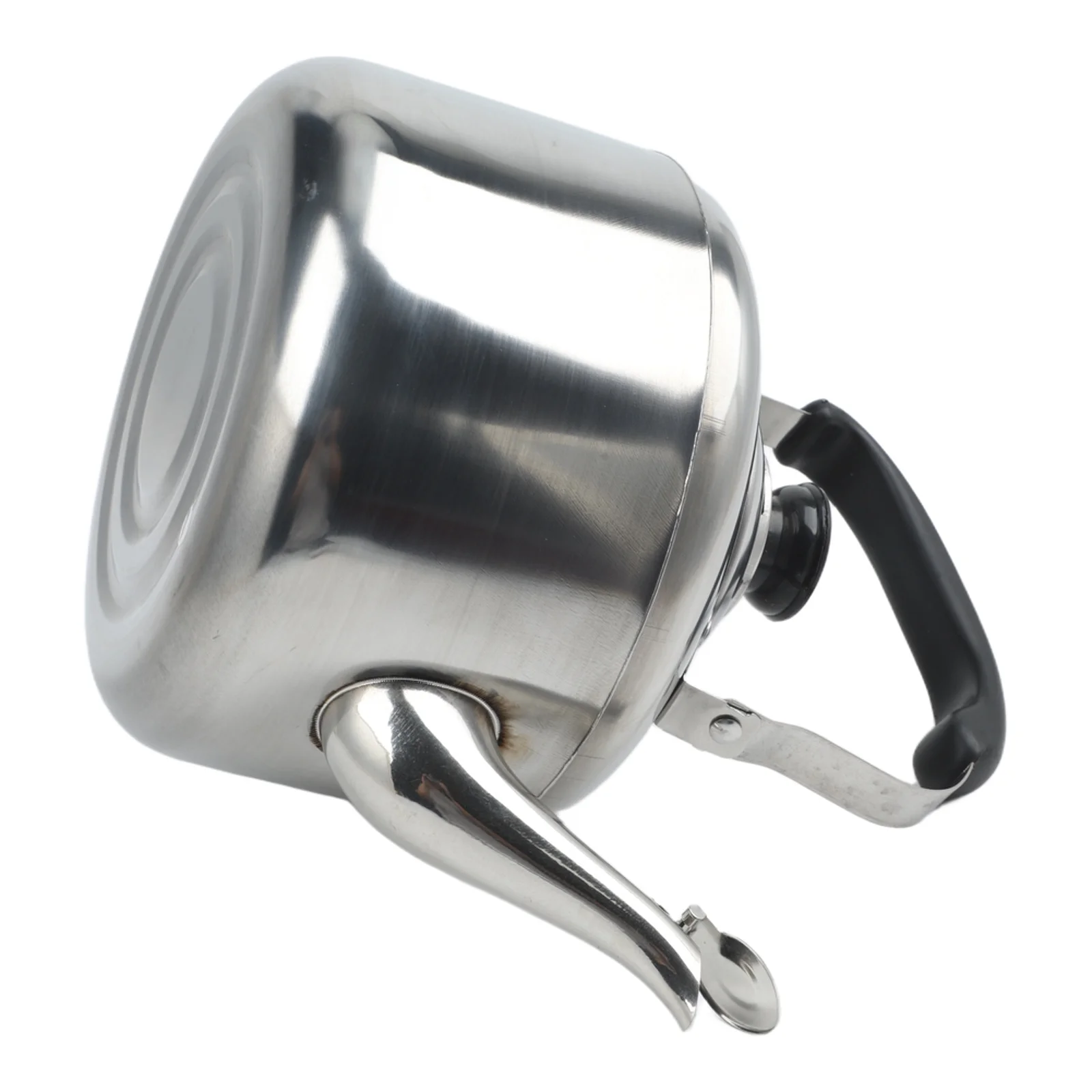 Thickened Stainless Steel Whistling For Kettle Compatible with Induction Gas and Electric Heating Elements for Daily Kitchen Use