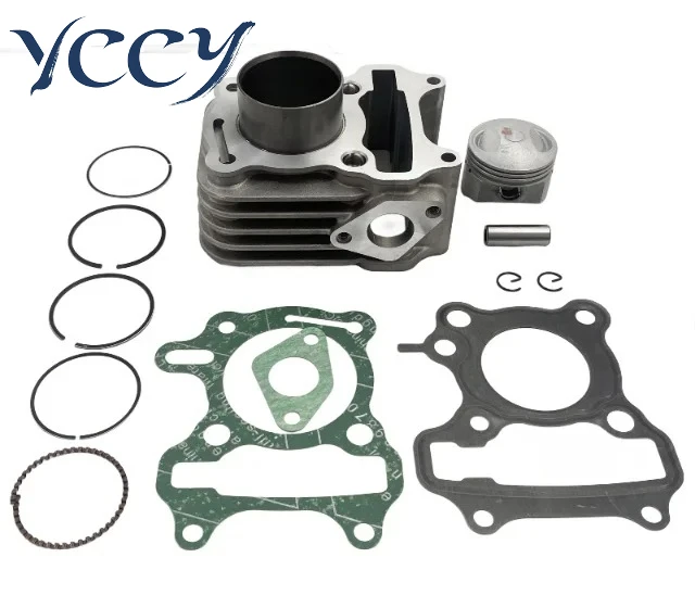 

42mm Moto Engine Cylinder Piston Gasket kit 4-Stroke fit for SYM50 SYM70 Mio50 Sym Fiddle 2 Allo 50 Jet 4 Mio Engine Parts