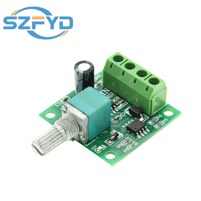 1.8V 3V 5V 6V 12V PWM DC Motor Speed Controller Module Speed Controller Potentiometer Knob Switch Kit Adjustable Drive Module image 5