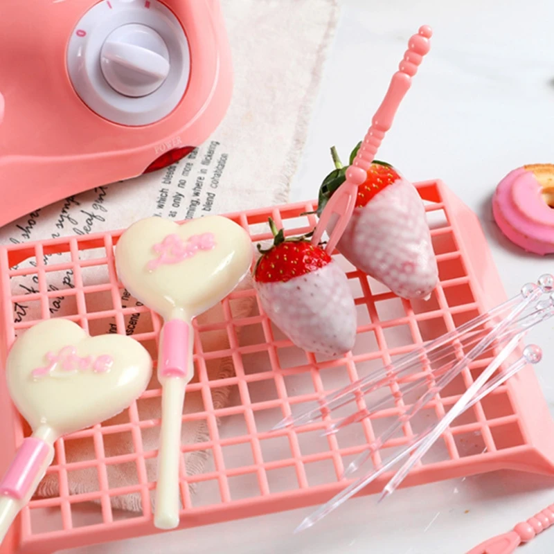 Socola Nóng Chảy Nồi Điện Máy Fondue Chocolate Tan Nồi Melter Máy DIY Dụng Cụ Nhà Bếp Xà Phòng Handmade