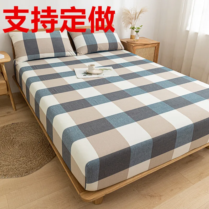 

Pure cotton mattress class a bed cover dust mattress cover household bed sheet cotton washed cotton mattress protective cover