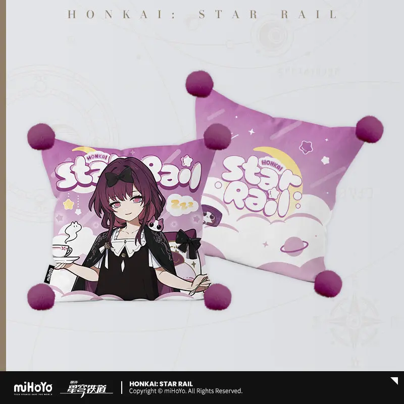 Cosplay Genuine MiHoYo Honkai: Star Rail Kafka Firefly Silver Wolf Robin Hug Pillow Cushion Cute Decoration Gifts Official Anime view 4