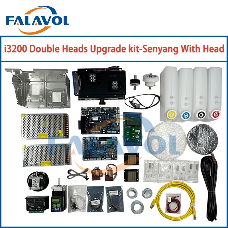 FALAOVL Senyang board i3200 conversion kit for DX5/DX7 convert to I3200 double head printer upgrade kit update without printhead