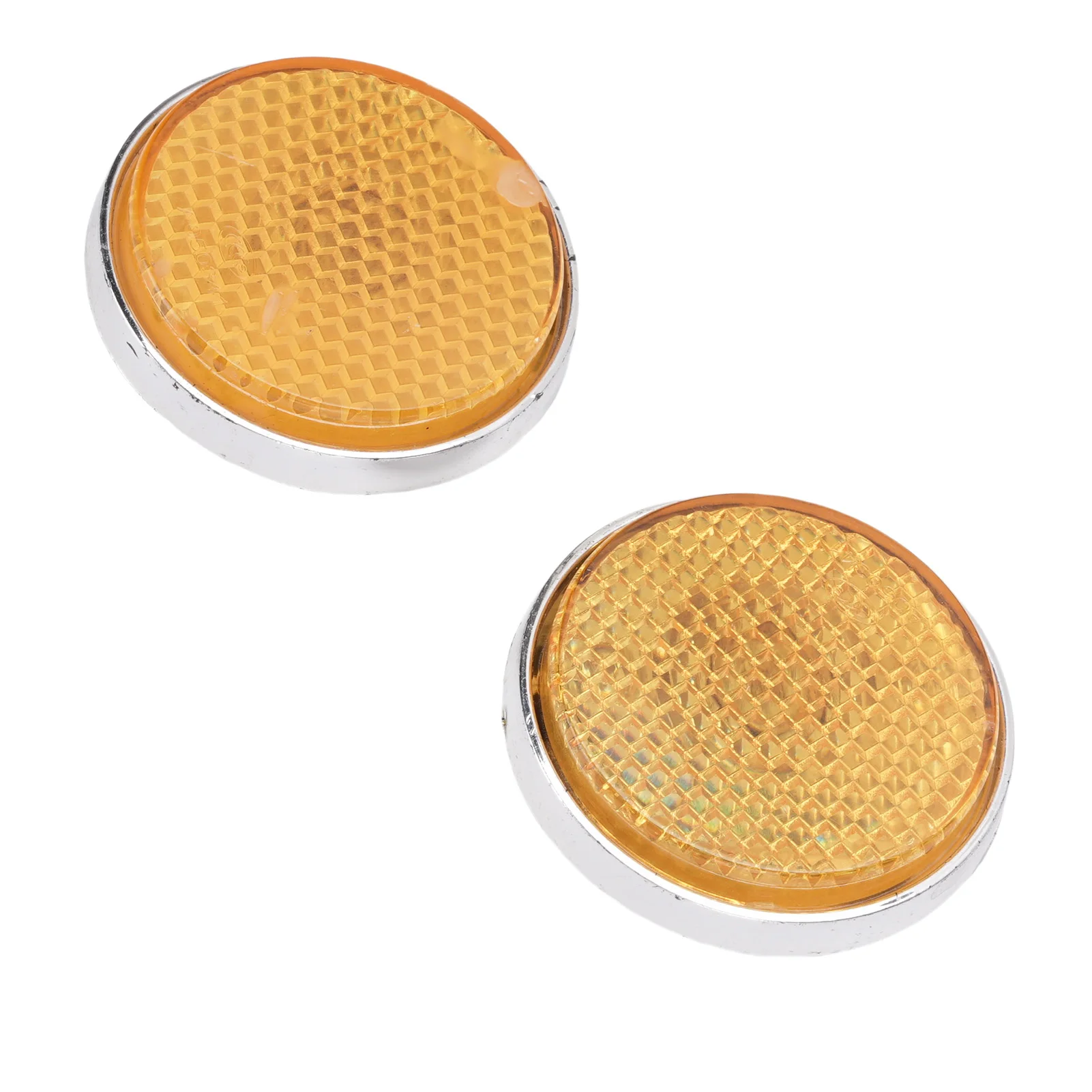 عاكسات ساق الشوكة الأمامية تركيب آمن عاكس دائري للشوكة الأمامية لاستبدال الدراجة النارية لـ CB100 Super Sport