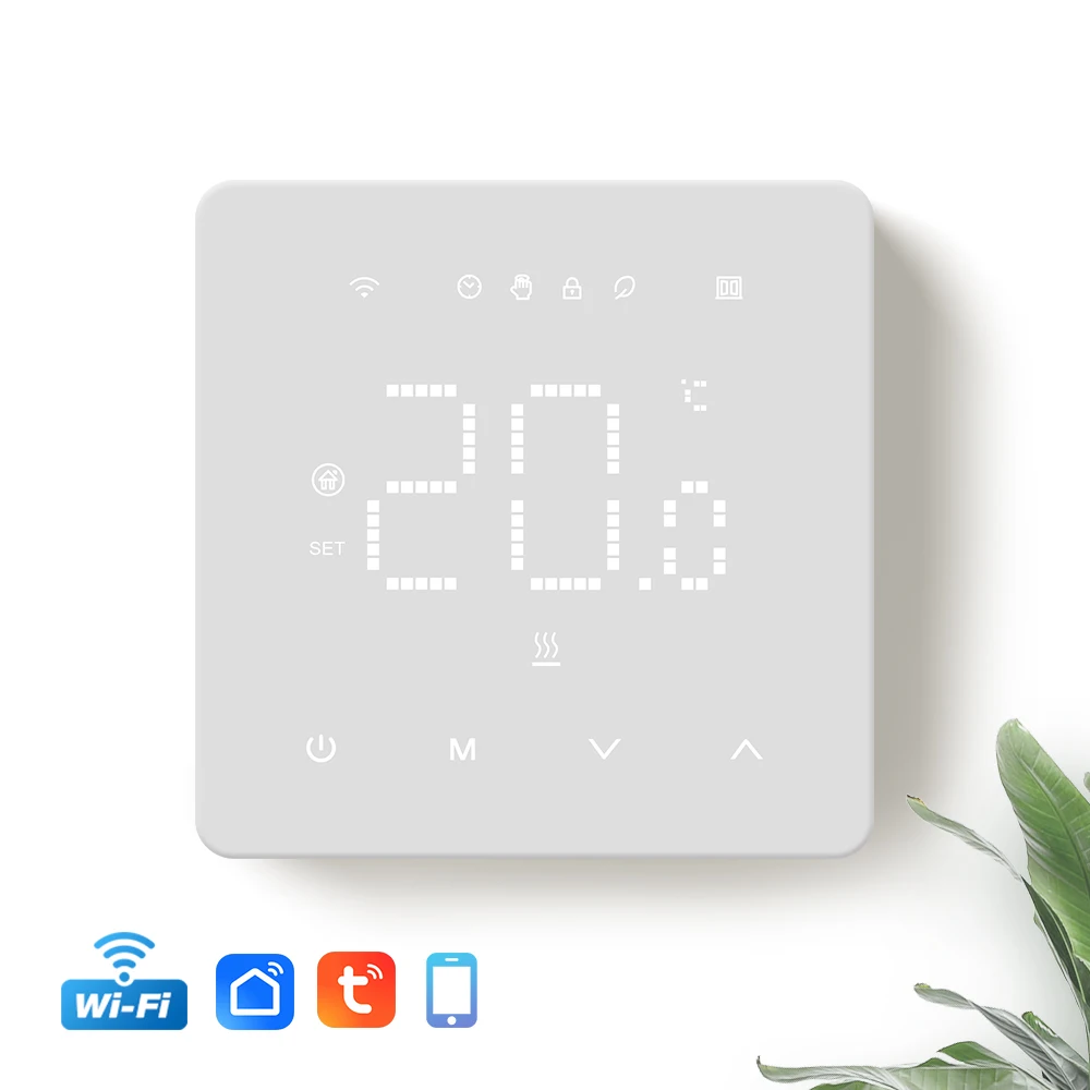 

Beok Tuya Wifi Thermostat Heating Floor thermostat for Electric Gas Boiler heating Smart Temperature Controller with Alice Alexa