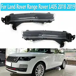 1 Pair LED DRL Fog Light Headlight Driving Lamp Daytime Running Light For Land Rover for Range Rover 2018 2019 L405 Sport