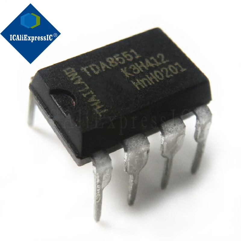 10pcs/lot TDA8551 TDA 8551 DIP-8 In Stock