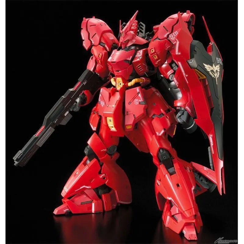 Em estoque gaogao modelo rg 1/144 Msn-04 sazabi montagem modelo kits esqueleto de plástico anime figura ação robô modelo brinquedos presentes