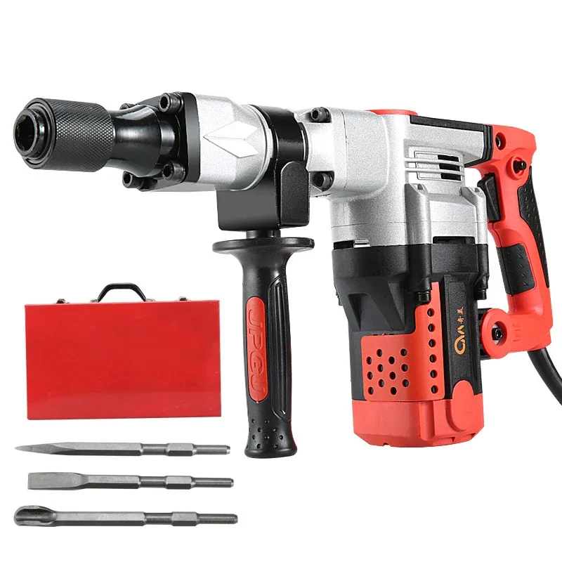 

2200W 220V Crushed electric pick Industrial grade Single slot Disassembling wall Crusted concrete electric Demolition hammer