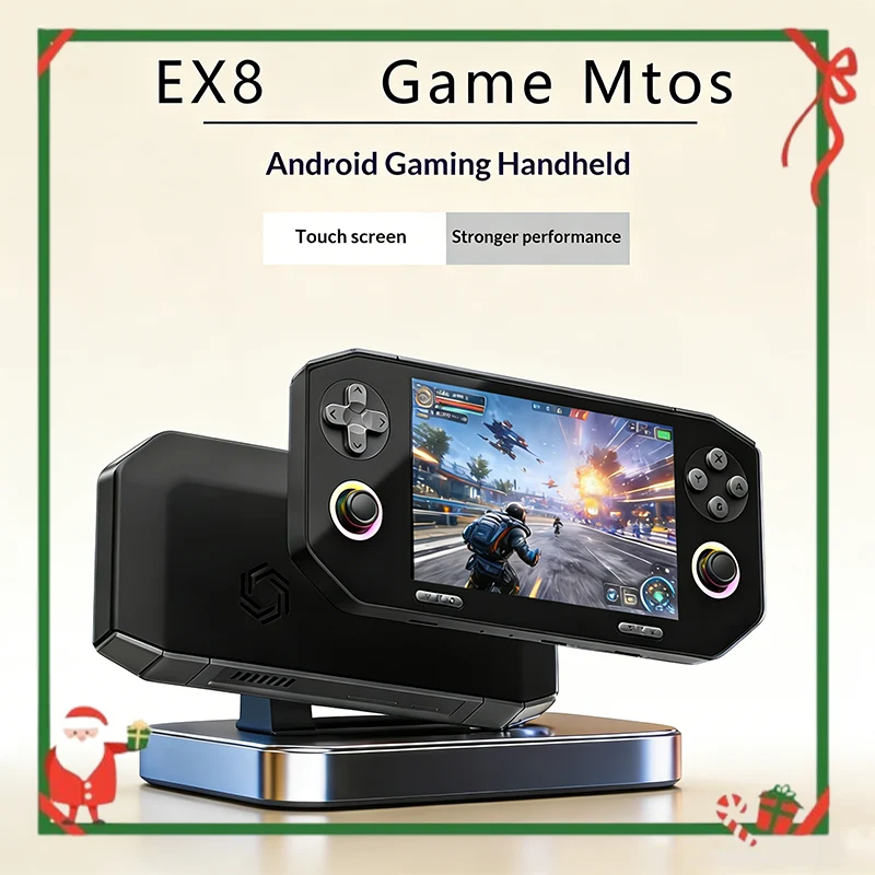 

GameMT EX8 Android Open Source Gaming Console 4.8-inch Touch Screen Classic Retro Gaming Palm