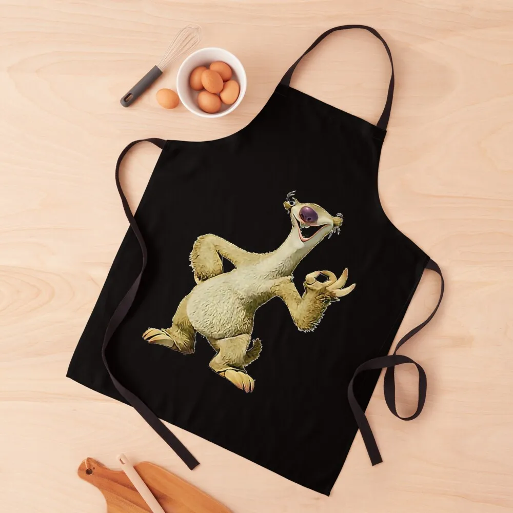 

Sid the sloth Apron Kitchens For Men Kitchen Items For Home Apron