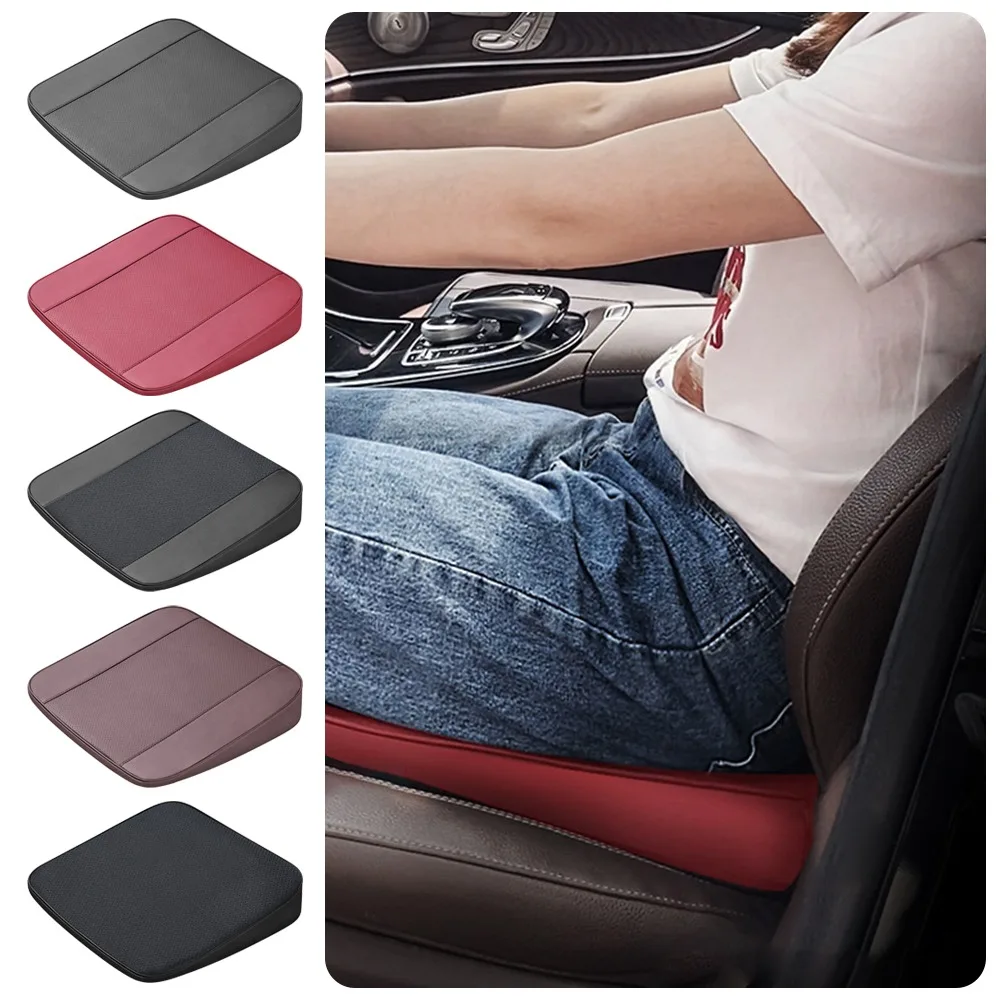 

6cm Height Car Seats Cushion Improve Driving Vision Ergonomic Design Breathable Car Booster Seat Cushion Fatigue Relief