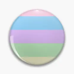 Age Regression Flag  Soft Button Pin Gift Fashion Women Decor Collar Jewelry Hat Funny Cute Cartoon Metal Creative Lapel Pin