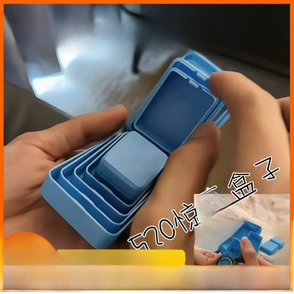 3d-プリントマルチボックスドールハウスリングネックレスジュエリー収納ボックスデスクトップストレス解消おもちゃ-520-ギフトクリエイティブギフトボックスセット
