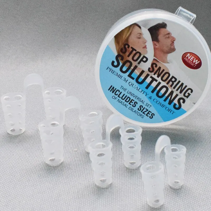 vvocci 4PCS Health Care Nasal Dilator For Respiratory For Easy Preventing Snoring Making It Anti Snoring Breathing  Better