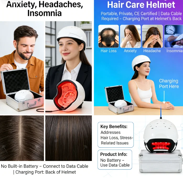 

Лазерный шлем для роста волос COZING-C300, 300 лазерных диодов, 6750 мВт, высокая плотность мощности 12 мВт/см² для лечения кожи головы и алопеции