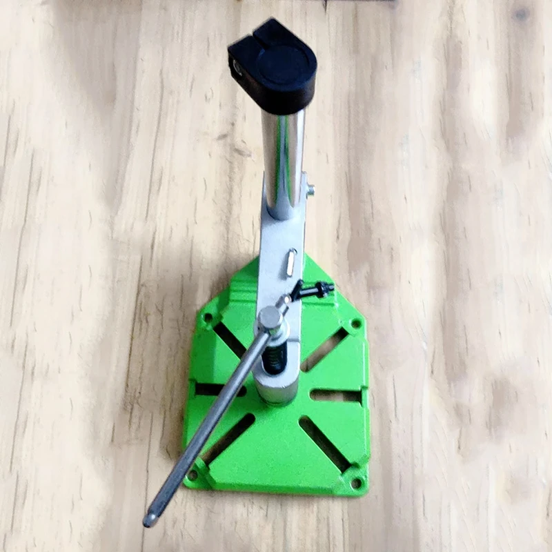 Micro Manual Vertical Tapping Machine with Extended Ratchet Arm – Desktop Adjustable Hand Tool for Jewelry, Watch & Mold Making
