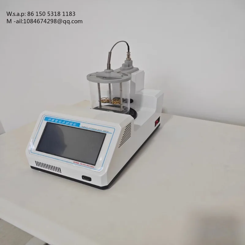 High Accuracy Asphalt Softening Point Tester, Ring and Ball Method for Hot Melt Adhesive Resin Test
