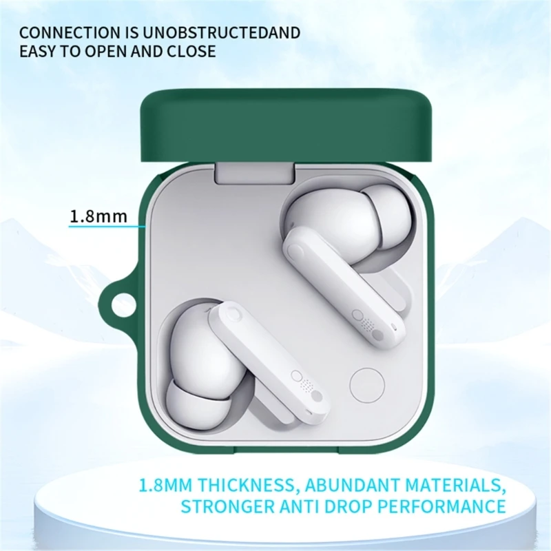 Ốp Lưng Silicon Bảo Vệ Chống Trầy Xước Cho CMF Nụ Nghe Chụp Nonscratch Bao Chống Bụi Nhà Ở Dropshipping