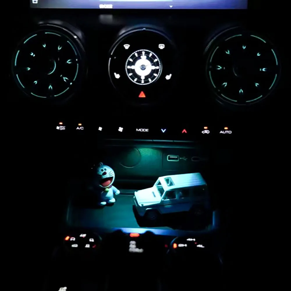 Center Console Atmosphere Light Modification Interior Light LED Synchronization Original Car Atmosphere Light For Tank 300