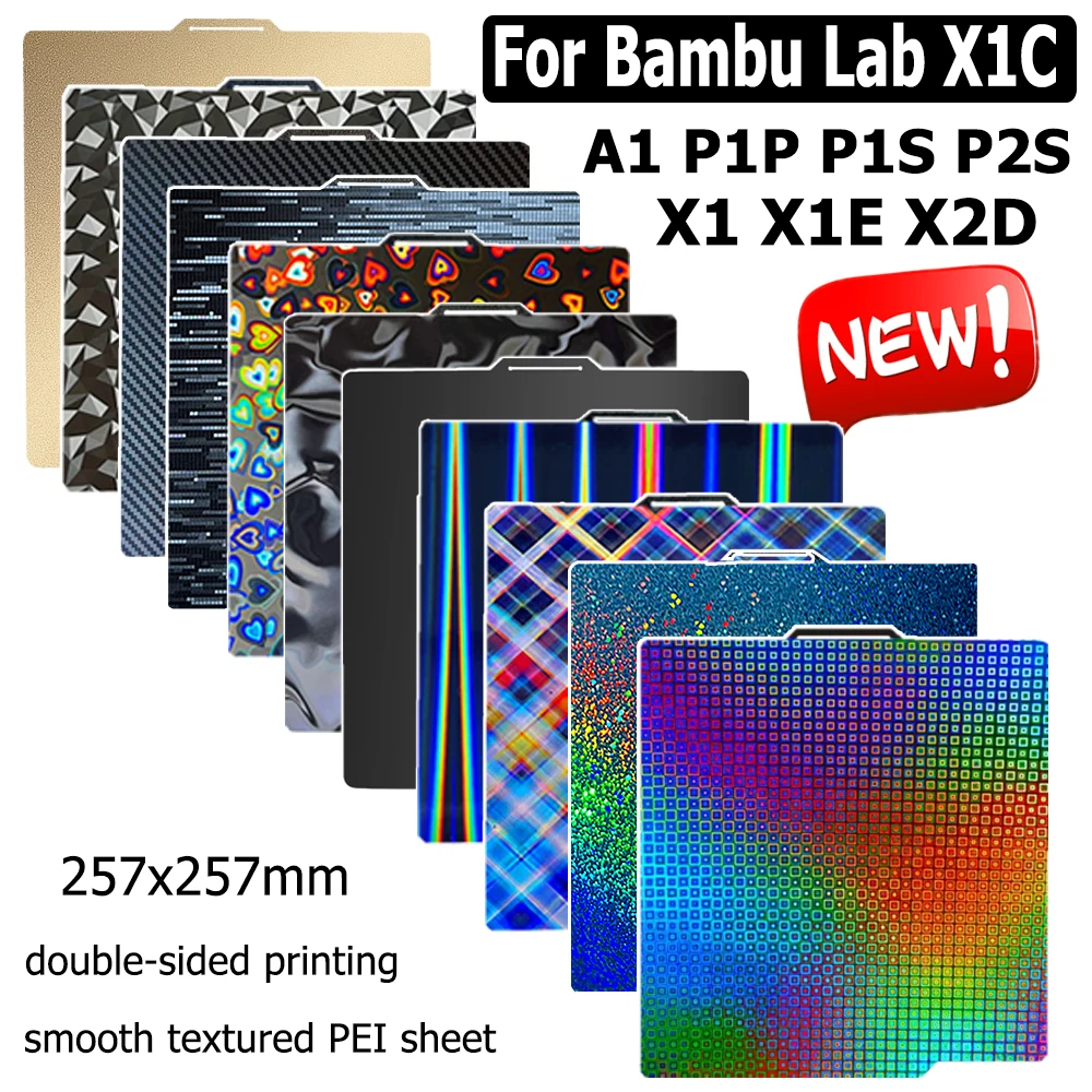 �y�Z�[�����zBambu Lab P1P�AP1S�AA1�AX1�AX1-Carbon�APEI�V�[�g�A�X�v�����O�X�`�[���A���ʃq�[�g�x�b�h�BBambulab Bamboo P2S�AX1C�AX2D�ɑΉ��B