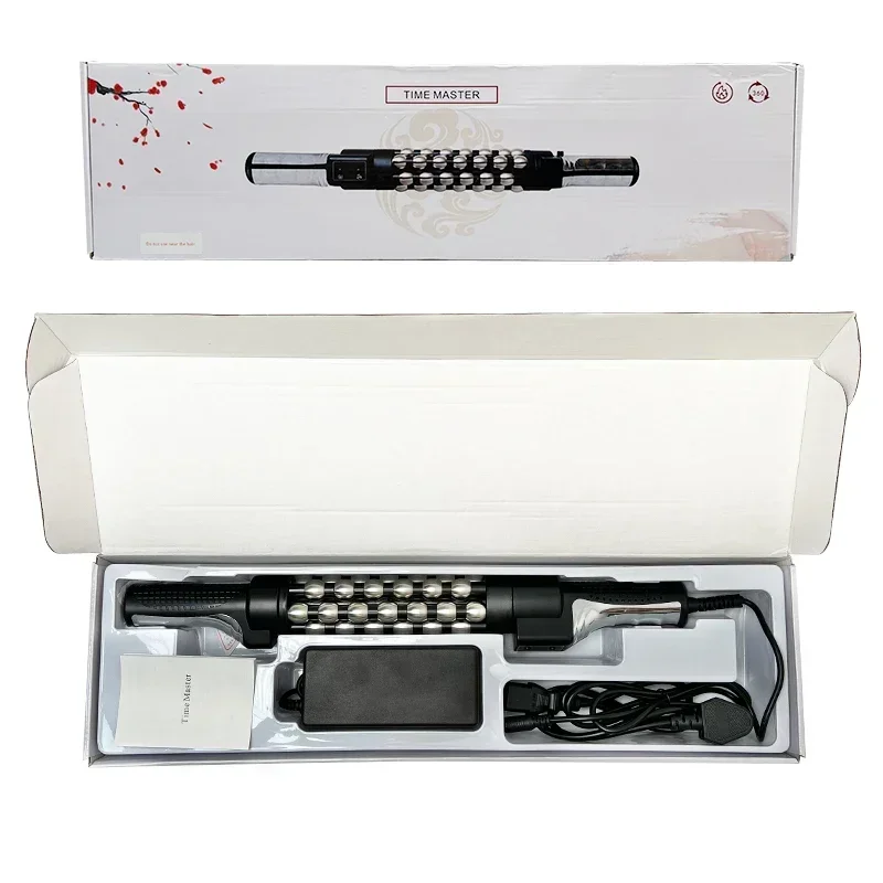 

2024 New Arrival Anti-Cellulite Whole Body Heated Massage Device Red Light 360 Rotating Inner Ball Roller Massage