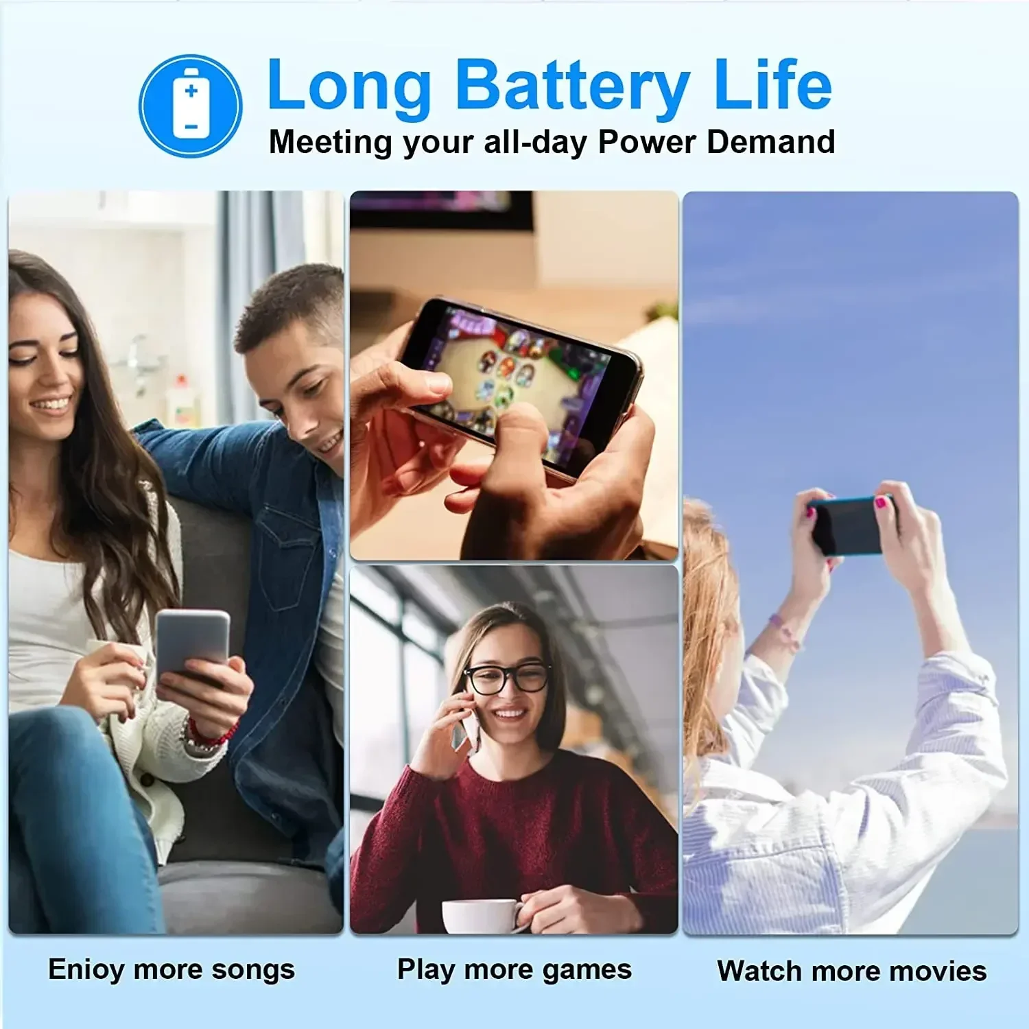 High Capacity Phone Battery For iPhone SE 2 4 5S 6 6s 6p 6sp 7 7p 8 Plus X Xr Xs Max 10 11 12 13 Pro Max Battery For Apple image 2