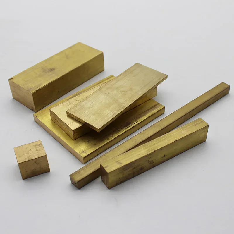 Brass Square Plate Bar Sheet Strip