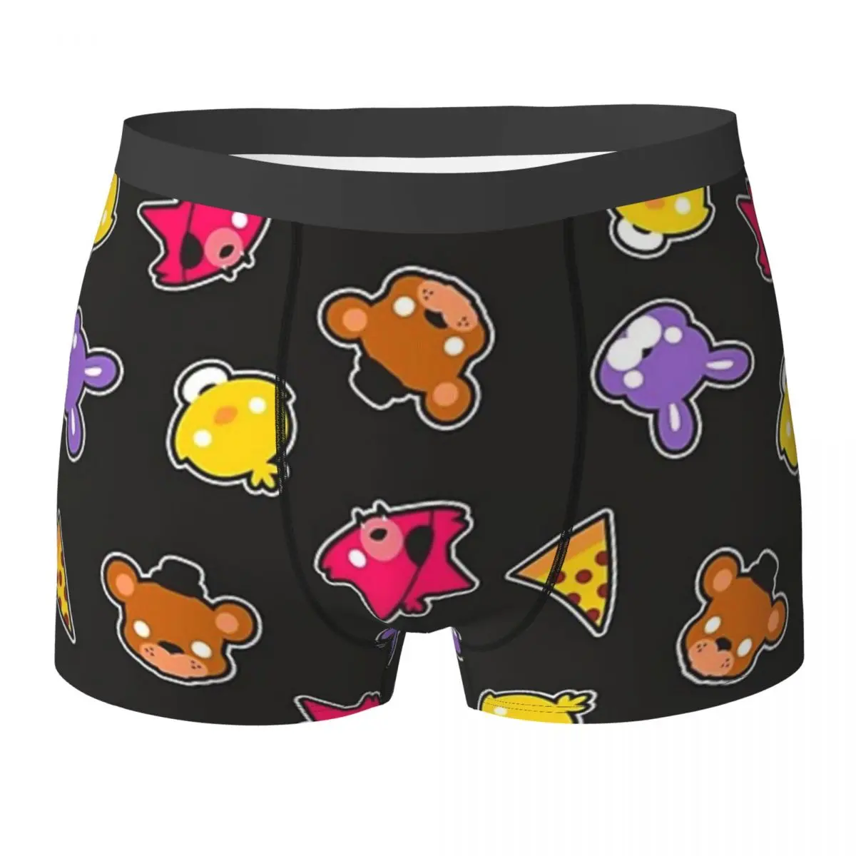 

Boxer Underpants Shorts FNAF Freddy's Faces Panties Male Breathable Underwear for Homme Man Boyfriend Gifts