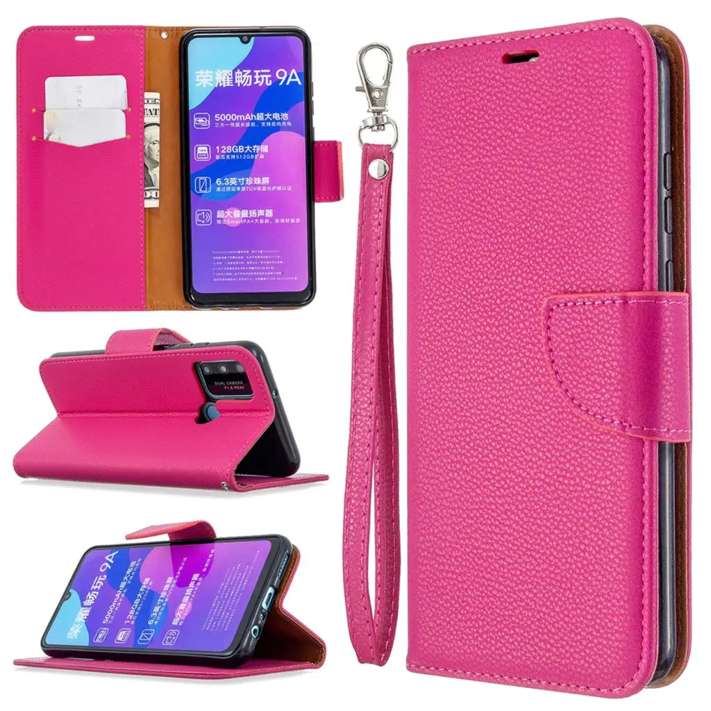 Leather Case for Honor 7A 8A 9A 7C 8C 9C 7S 8S 9S 10i 10 9X 20 Lite 20s 9X Pro Flip Wallet Funda Cards Stand Coque Protect Cover