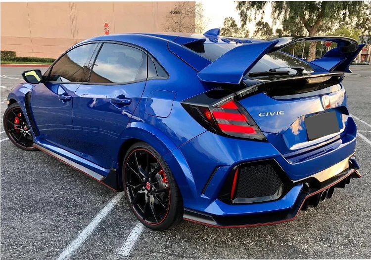 سيارة Led الذيل ضوء مصباح لهوندا سيفيك هاتشباك 2021 إشارة الفرامل عكس مصباح ليد #5