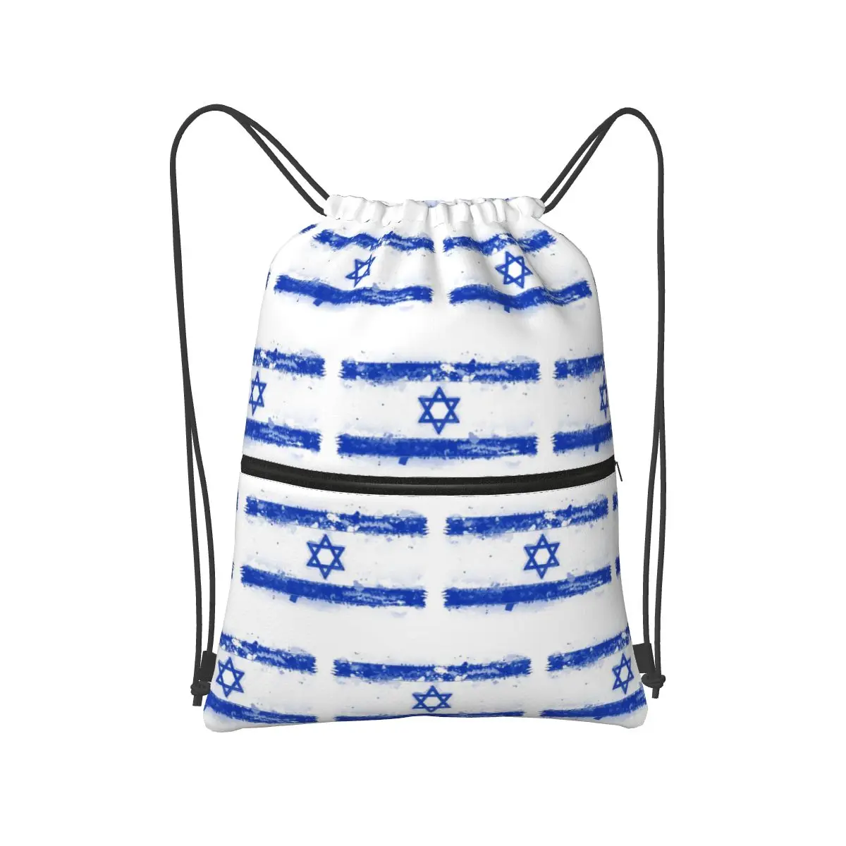 

Рюкзаки с флагом Израиля в стиле гранж, модные портативные рюкзаки на шнурке, карманная сумка для хранения, сумки для книг для путешествий, школы