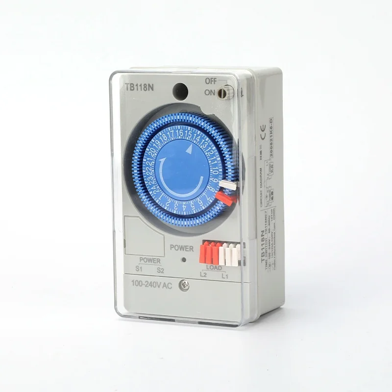 TB118N Automatic Mechanical Time Controller Timer Switch 16A Maximum Current 240V Street Sign Light Box Voltage