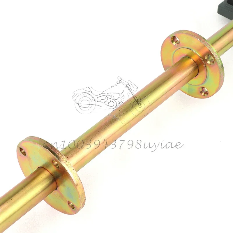 ATV 650mm 3/4hole Rear Axle Assembly With Bearing Sprocket Seat Wheel HubFit For DIY UTV Buggy Bike Accessories