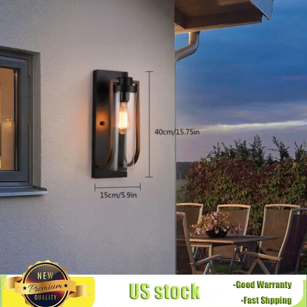 

Bymaocar Vintage Style Retro Wall Lamp Industrial Farmhouse Durable Rustic Wall Sconce Light Indoor Lighting 6.3*5.9*15.75inch