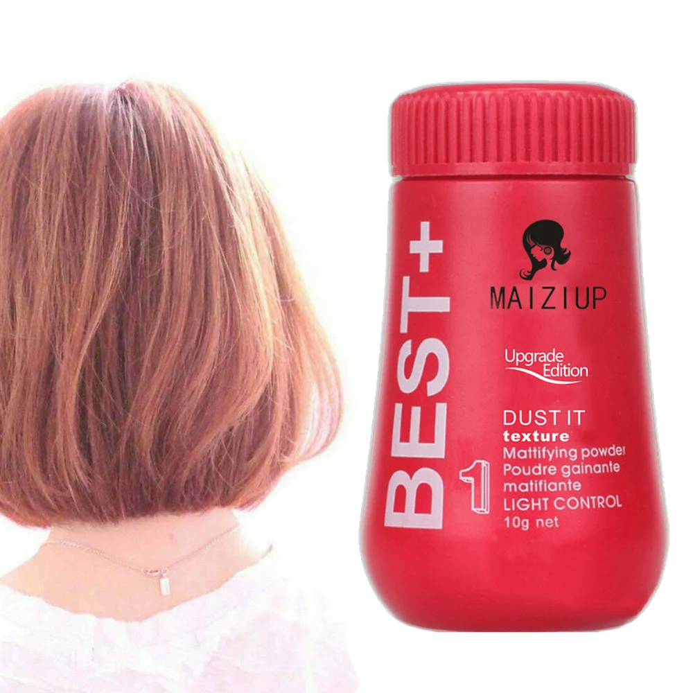 Hair Mattifying Powder Increases Hair Volume Captures Haircut Unisex Modeling Styling Hair Powder