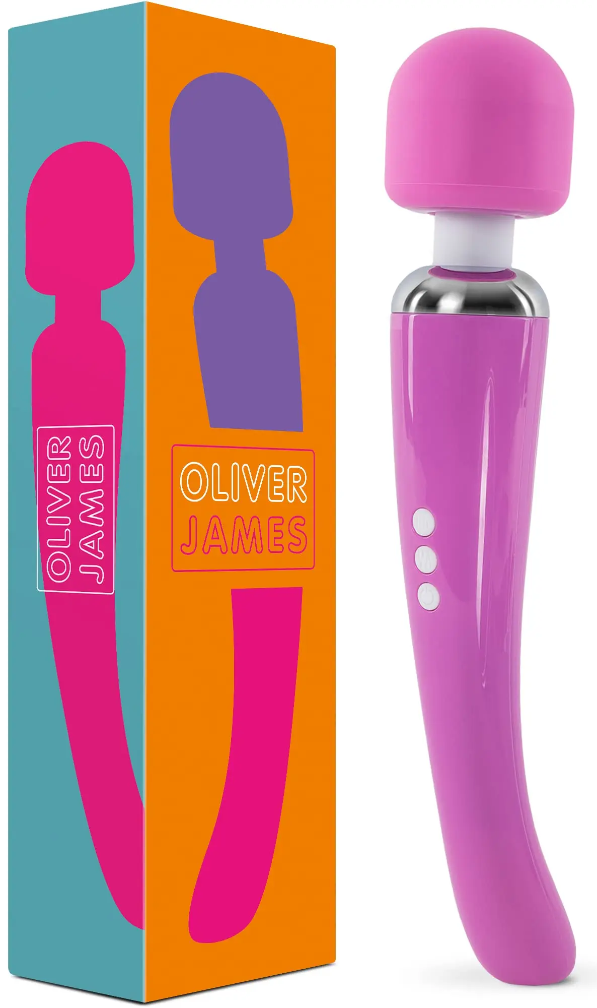 Vibratore Oliver James, massaggiatore con bacchetta giocattolo del sesso, giocattoli del sesso per adulti per vibratori Spot da donna, stimolazione del clitoride, Dildo, acqua-R