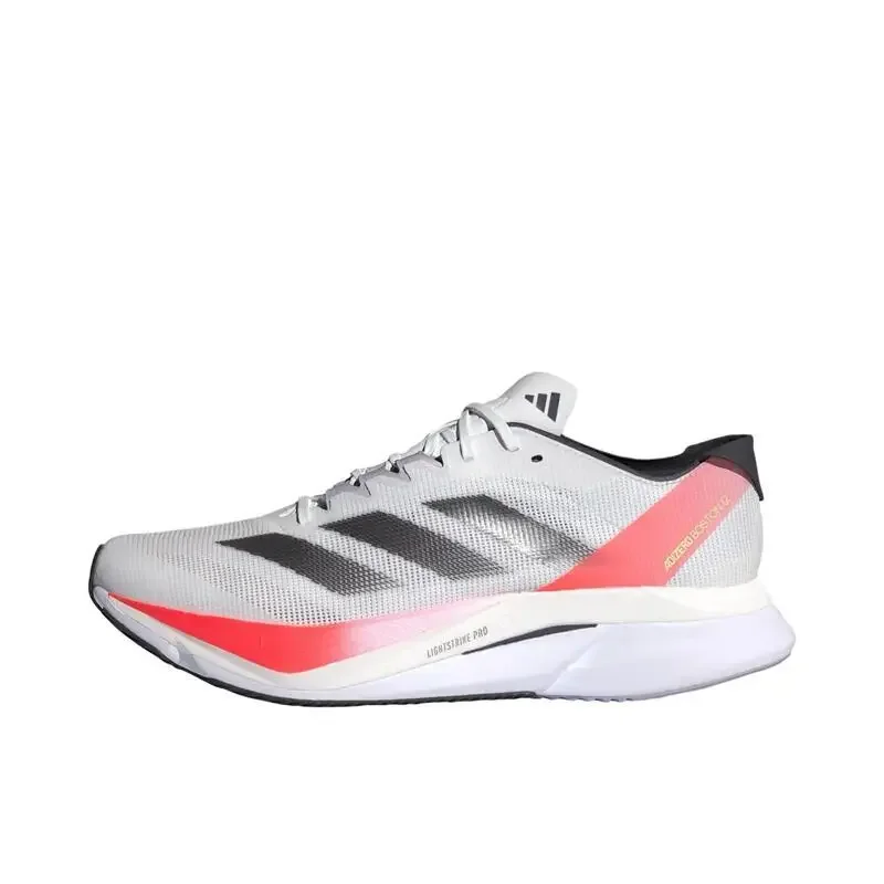 Adidas Adizero Boston 12 Men Comfortable, Lightweight and Durable Marathon Running Shoes Sneakers Red Gary