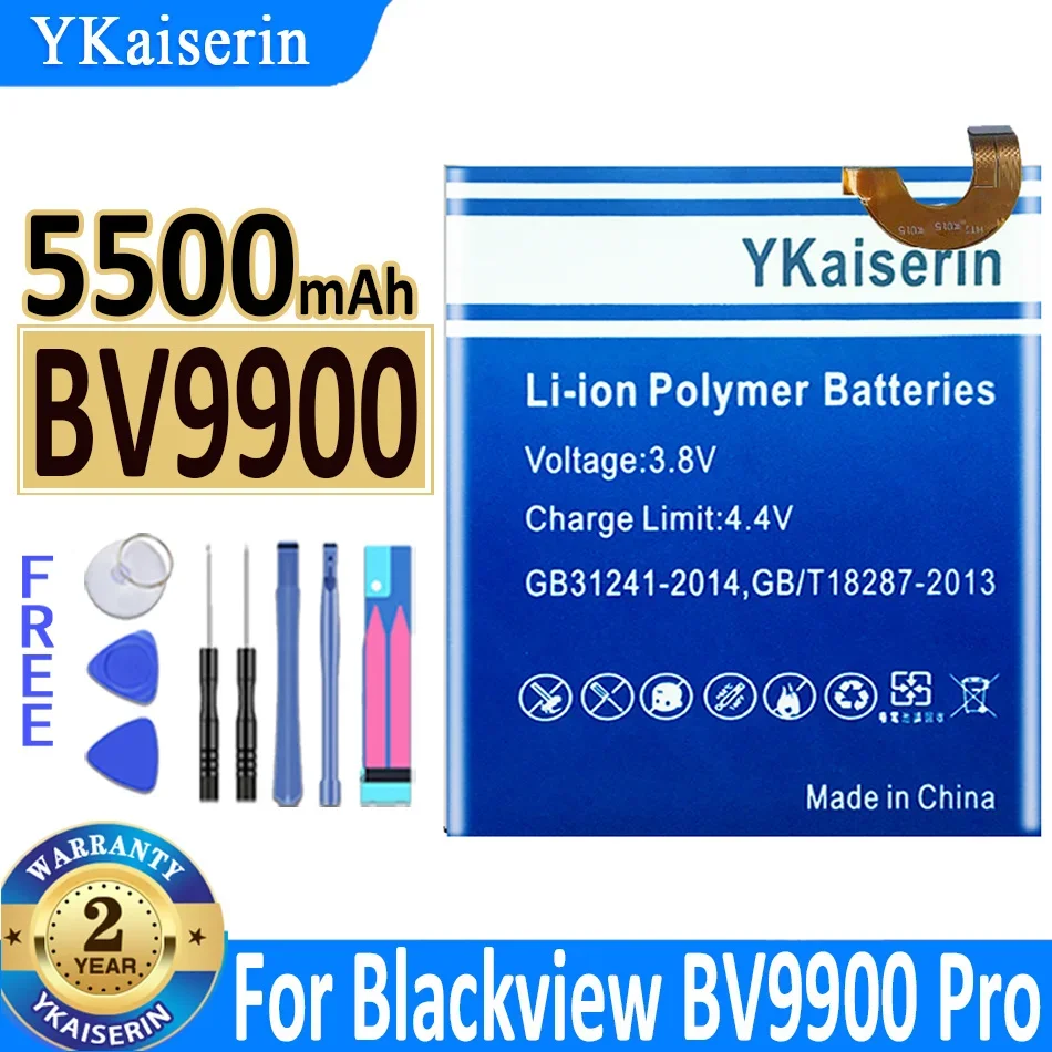 5500mAh DK015 High Capacity Battery for Blackview BV9900 Pro BV9900Pro Smart Phone Batteria + Track Code